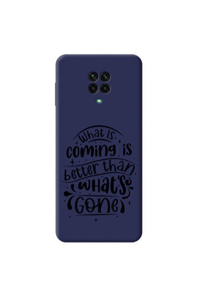 Other Xiaomi Redmi Note 9 Pro What is coming Dark blue Colored Silicone TPU Θήκη