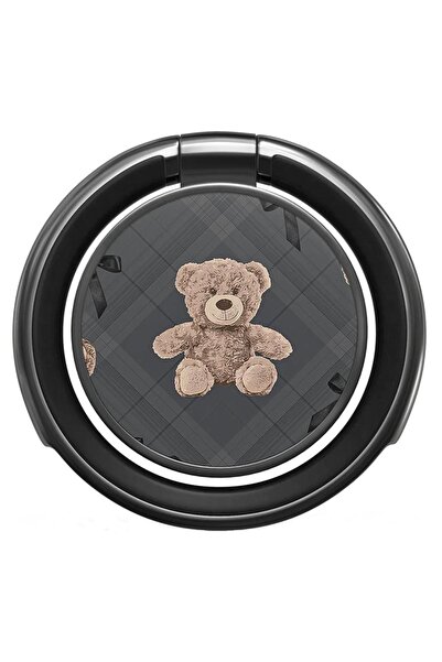 BURGA Inel pentru telefon Gunmetal BFF