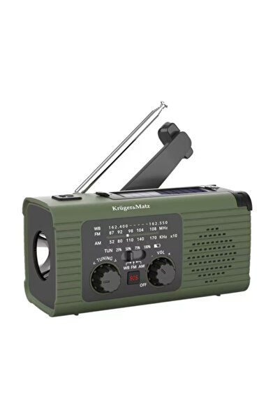 Kruger&Matz Radio solar multifuncțional KM0836, 5000 mAh