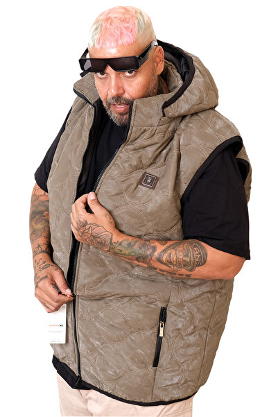 ModeXL Mode XL Battal Erkek Kapitone Yelek 25713