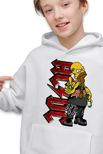 OEM Hanorac Copii Baieti AC/DC The Simpsons Homer ACDC Merch