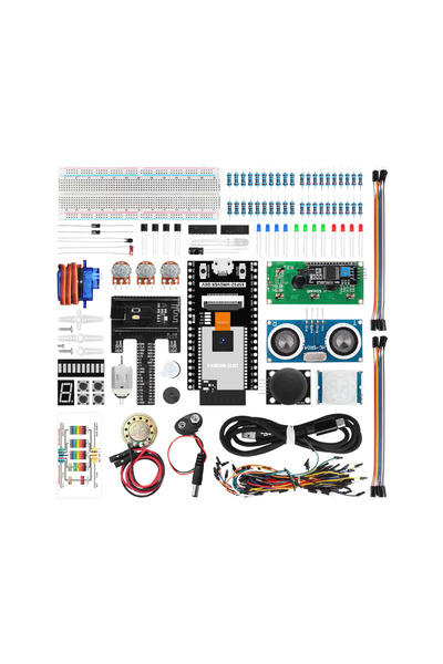 Fuchsia Arduino Projesi için ESP32 Kameralı Geliştirme Kiti 91 Parça Set