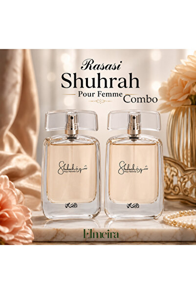 Rasasi Shuhrah For Women EDP 90ml – Pack of 2 | Elegant & Long Lasting Perfum...
