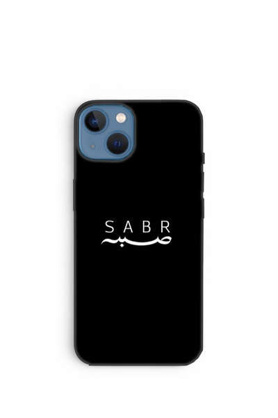 TeknoBAstore iPhone 13 and 14 Compatible Camera Protected Case with Sabr Text