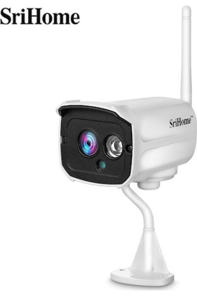 Sricam SriHome SH024 (3MP) Κάμερα Παρακολούθησης IP Wi-Fi Full HD+ 3MP Αδιάβρ...