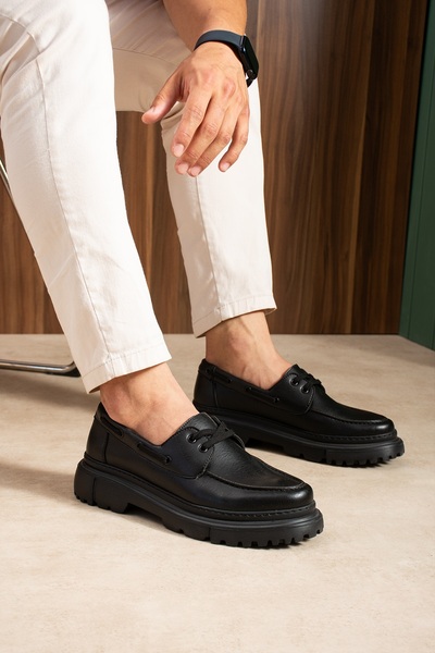 Chekich Ch2609 - Fst Lace-Up Men's Shoes Black