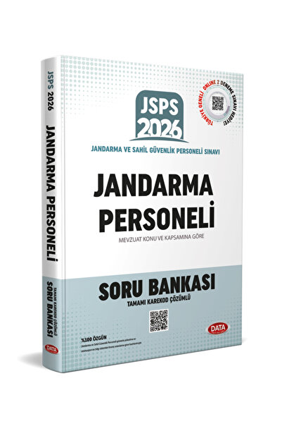 Data Yayınları JSPS Jandarma Personeli Soru Bankası - Karekod Çözümlü 2026