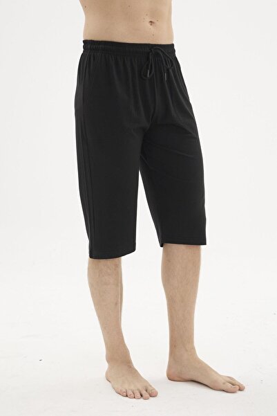 KLY PİJAMA Kly 127B Men's Cotton Modal Large Size Battal Single Capri
