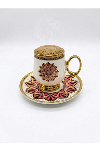Altabi Porcelain Coffee Set for 6 People |   Special Design |   100 ml