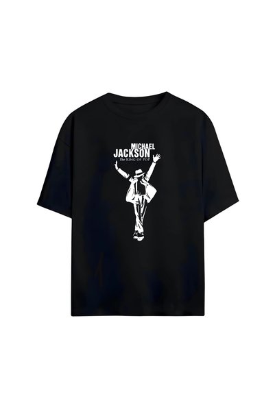 Grafftee Clothing Michael Jackson Ön Baskılı Premium Unisex Pamuklu Tişört | ...