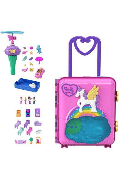 Polly Pocket Комплект за игра: Куфарче с еднорог