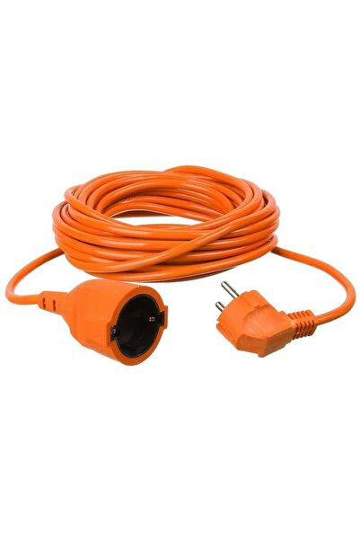 OEM E-PS1515 Καλώδιο προέκτασης, 1 πρίζα, 15 μ., Πορτοκαλί