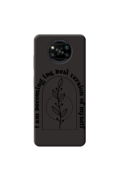 Other Xiaomi Poco X3 /X3 Pro I am Becoming Black Colored Silicone TPU Θήκη