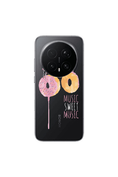 Other Honor Magic 8 Lite Pro Donut earphone Transparent Silicone TPU Θήκη