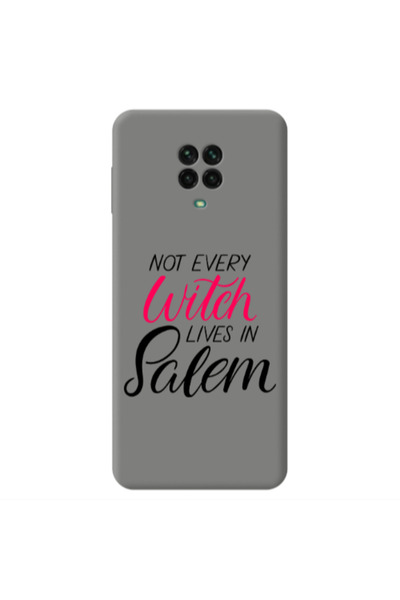 Other Xiaomi Redmi Note 9 Pro Not every witch lives in salem Grey Colored Sil...