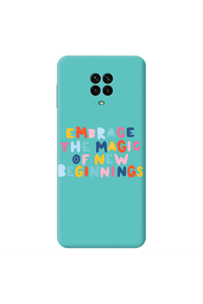 Other Xiaomi Redmi Note 9 Pro Embrace Turquoise Colored Silicone TPU Θήκη