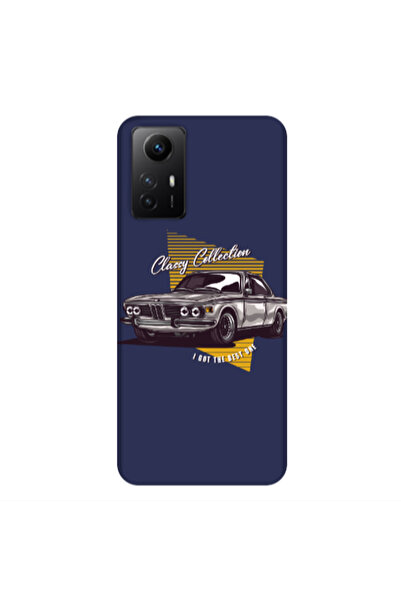 Other Xiaomi Redmi Note 12s Classy Collection Dark blue Colored Silicone TPU ...