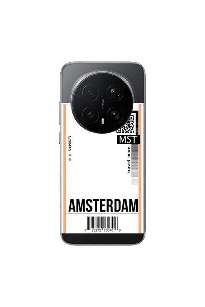 Other Honor Magic 8 Lite Pro Amsterdam Travel More Transparent Silicone TPU Θήκη