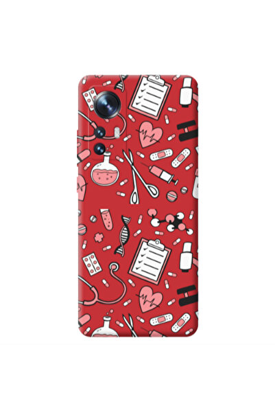Other Xiaomi Mi 12 Laboratory Red Colored Silicone TPU Θήκη
