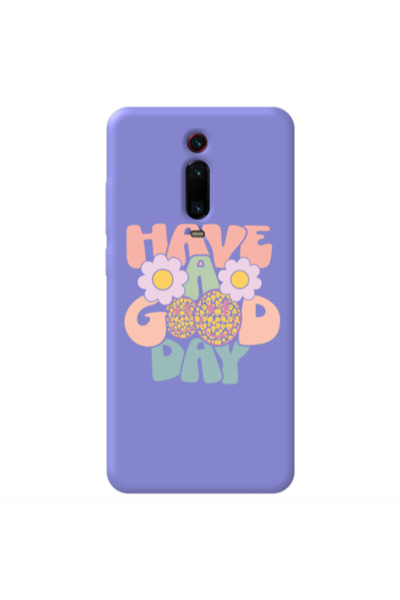 Other Xiaomi Mi 9T Pro Have A Good day Purple Colored Silicone TPU Θήκη