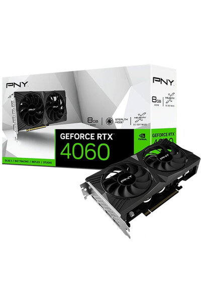 PNY GeForce RTX4060 8GB Verto Dual Fan DLSS 3