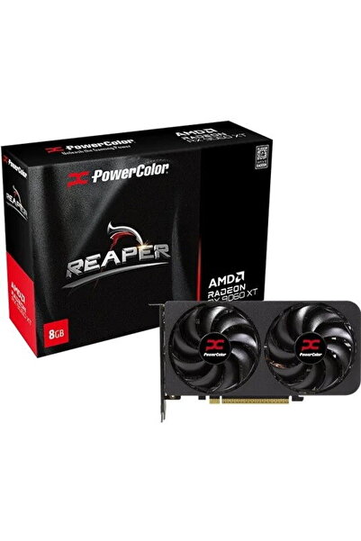 POWERCOLOR AMD Radeon RX 9060 XT Reaper 8GB, GDDR6, 128 biți
