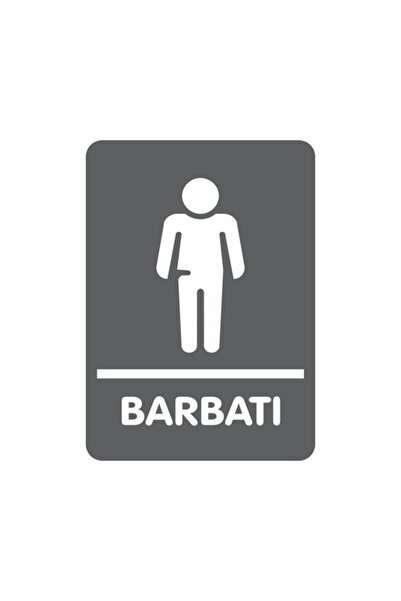 OEM Indicator semnalizare „Toaletă bărbați”, plastic