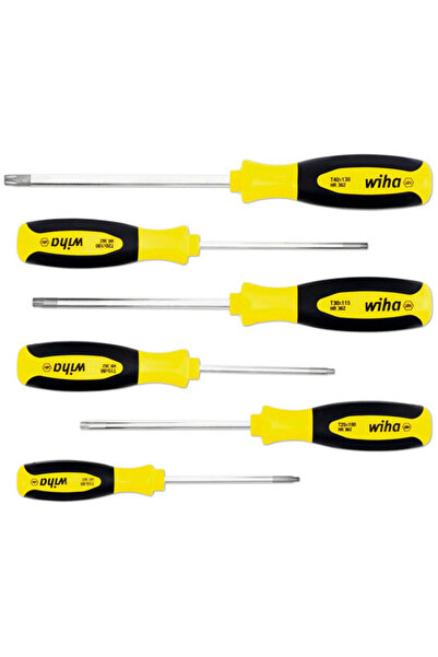 OEM Set șurubelnițe torx T10-T40 Wiha, crom-vanadiu, 6 piese