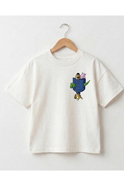 babytex Children's Oversize Printed T-Shirt - Unisex 100% Cotton Short Sleeve...