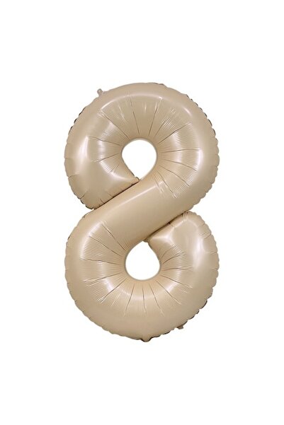 OEM Balon din folie număr, 102cm, Caramel