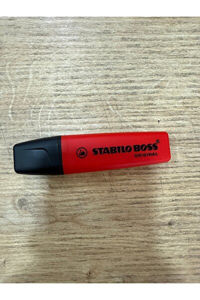 Stabilo boss Fosforlu Kalem Kırmızı
