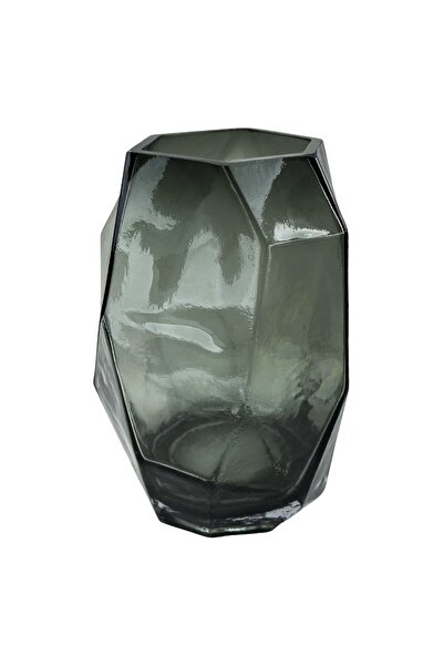 OEM Gray Glass Vase 25.5 cm
