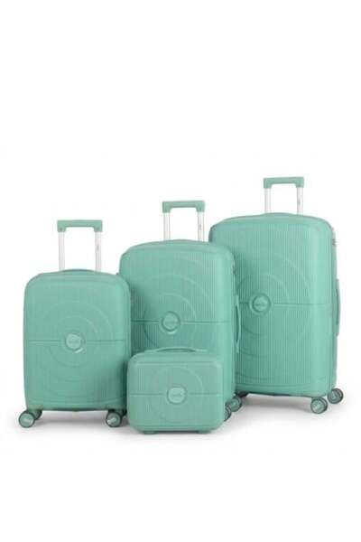 Generic Anti-Breakage Silicone Travel Luggage Set 4 Pieces 28/24/20/13 Inch S...