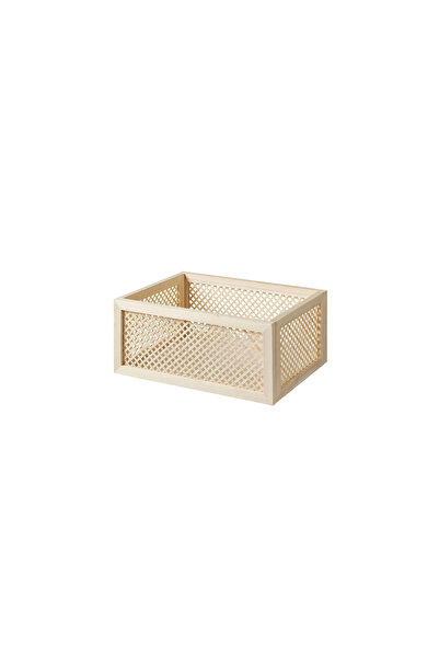 IKEA Vältning Box, Natural, 25X35X15 cm