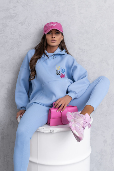 LaBalancia Compleu Dama Bumbac, LaBalancia, Bleu Casual