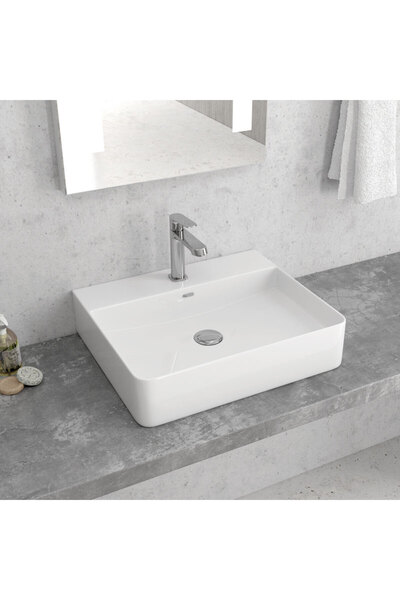 Karag Νιπτήρας πάγκου LT 2173-S 50x42x12εκ. (LT2173-S)