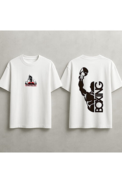 MAGORS Kickboxing Fighter. Boxing, Sports, Printed Oversize Unisex T-Shirt, C...