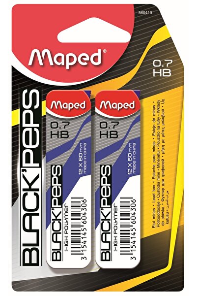 Maped Μύτες για Μηχανικό Μολύβι 0,7 χιλ. HB 2 τεμάχια (560410 8)