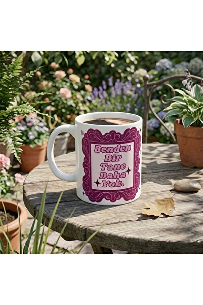 Mood Maker Design Benden Bir Tane Daha Yok Renkli Tasarım Porselen Kupa
