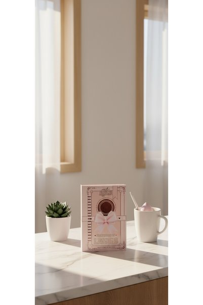 PİNK KEY Minime Little Book of Lessons Eyeshadow Palette with Highlighter and Blush