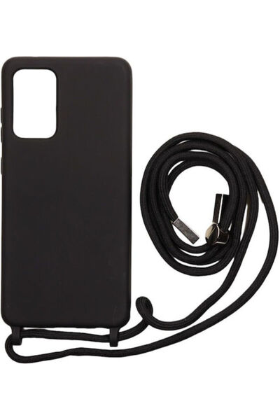 Other Technovo Πίσω Κάλυμμα Σιλικόνης με Λουράκι Μαύρο (Galaxy S23+)