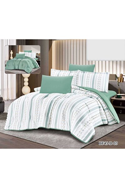 BIET ALMAFROSHAT Single Bed Duvet Set, New High-End Jacquard Fabric, 4-Piece ...