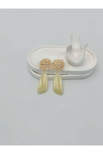 KİUSS Mng Design Straw Earrings