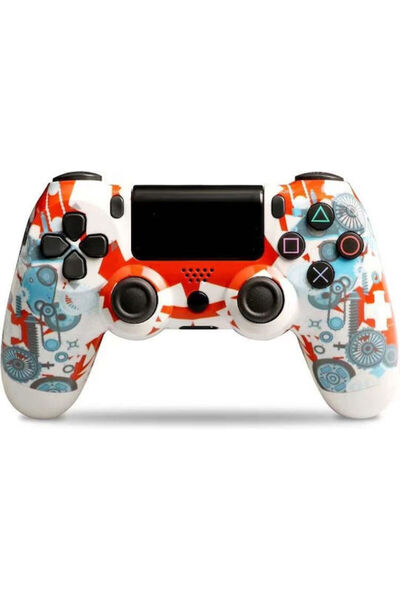 OEM Doubleshock Gear Ασύρματο Χειριστήριο για PS4 Πολύχρωμο