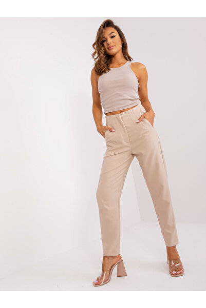 Factory Price Pantaloni Dama Bej