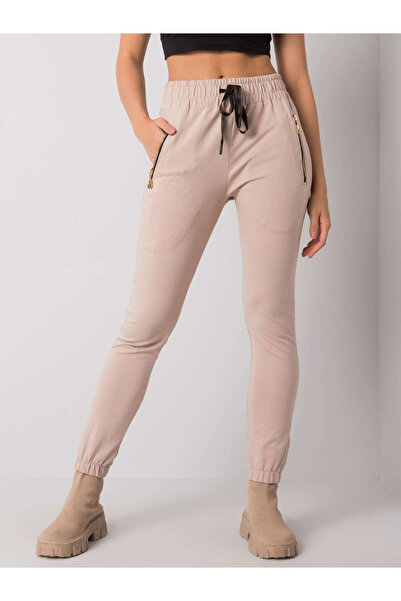 Factory Price Pantaloni Trening Dama Bej
