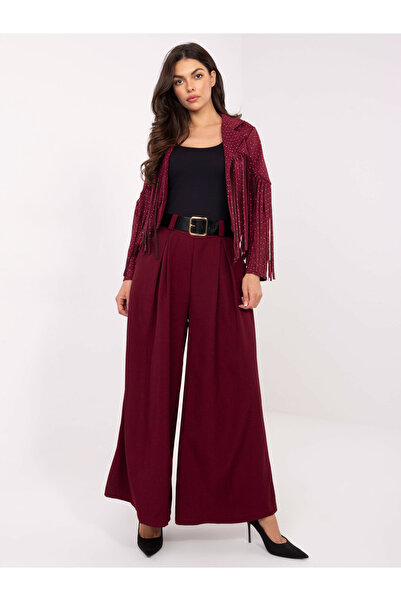 Factory Price Pantaloni Dama Bordo