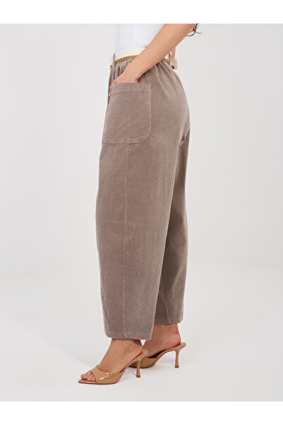 Factory Price Pantaloni Dama Bej