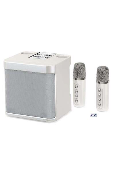 ELTRAZONE Rechargeable Speaker & Microphone Set - 1 HD Sound Speaker & 2 Voic...