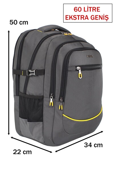 Case Club Dada 09 Mountaineer Travel Casual Backpack 60 Liters 17.3 Inches Sh...